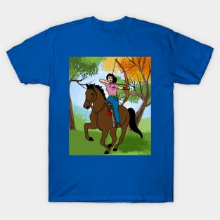 Archery With A Bow And Arrow T-Shirt